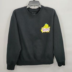 NICKELODEON Rugrats Reptar Colorful Sweatshirt Women's Black Medium